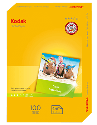 Kodak Photo paper 180gsm 10x15 100hojas